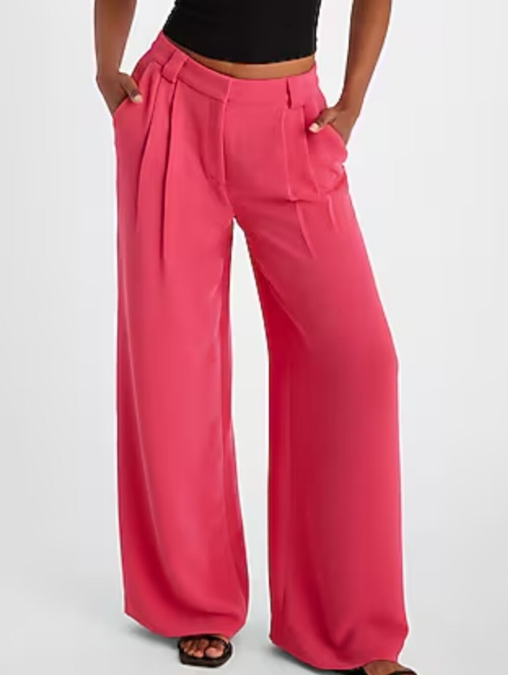NWT Express High Waisted Luxe Comfort Trouser Size 14